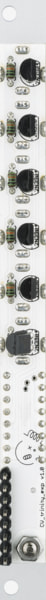 Bastl Instruments CV Trinity Expander Eurorack Module | reset and re-trigger input | circuit board