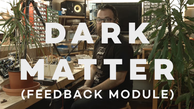 Bastl Instruments Dark Matter Eurorack Module | sound processor and signal generator | demo performance