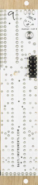 Bastl Instruments Dup Dup Eurorack Module | dual voltage-controlled foot switch | circuit board