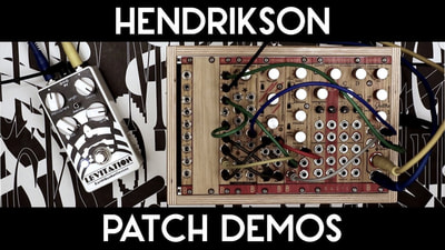 Bastl Instruments Hendrikson Eurorack Module | instrument amplifier | demo performance