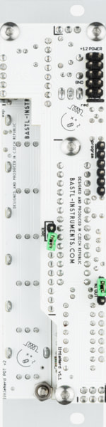 Bastl Instruments Little Nerd Eurorack Module | clock, trigger, and gate processor | circuit board