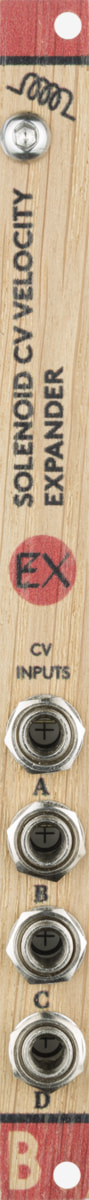Bastl Solenoid Exp Eurorack Module – Individual CV Control for Velocity