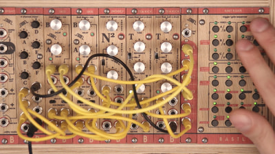 Bastl Instruments Tea Kick Eurorack Module | analog drum circuit | demo performance