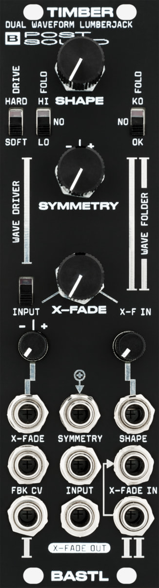 Bastl Timber Eurorack Module – Dual Waveform Lumberjack