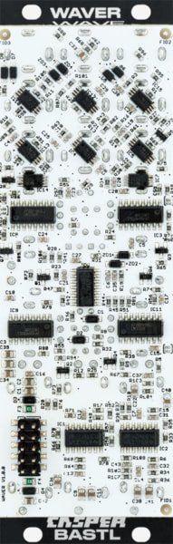 Bastl Instruments Waver Eurorack Module | wavefolding drone mixer | circuit board