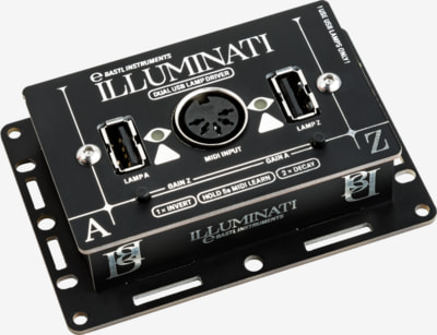 Bastl Instruments Illuminati | USB lamp driver | front view