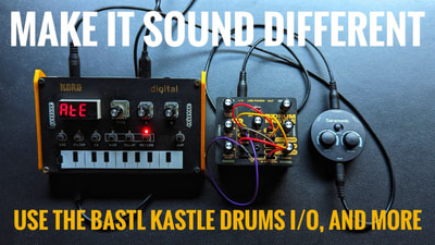 Bastl Kastle Drum – Discover rhythm on a tiny patchable groovebox