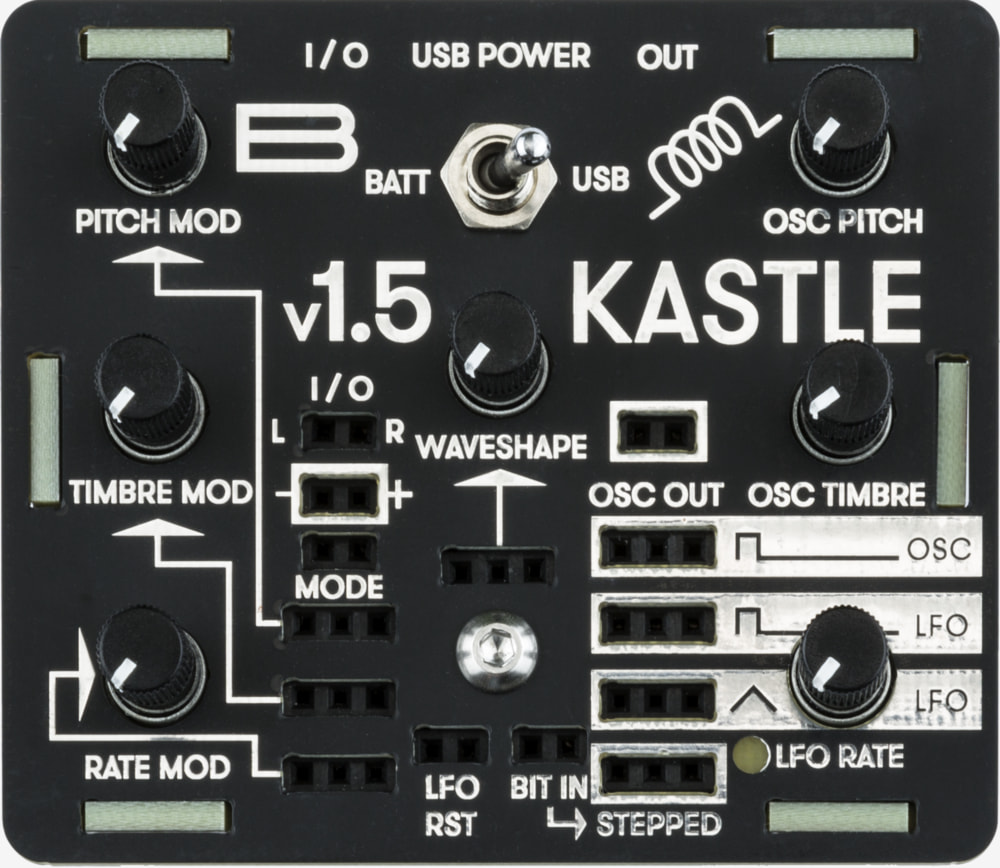 Bastl Kastle v1.5 – Experiment with lo-fi anywhere with this 