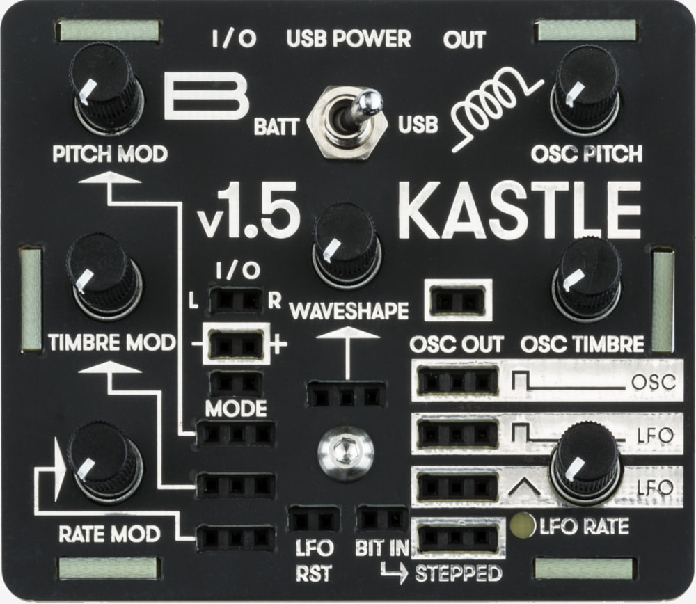 Kastle drum deals handheld modular synthesizer