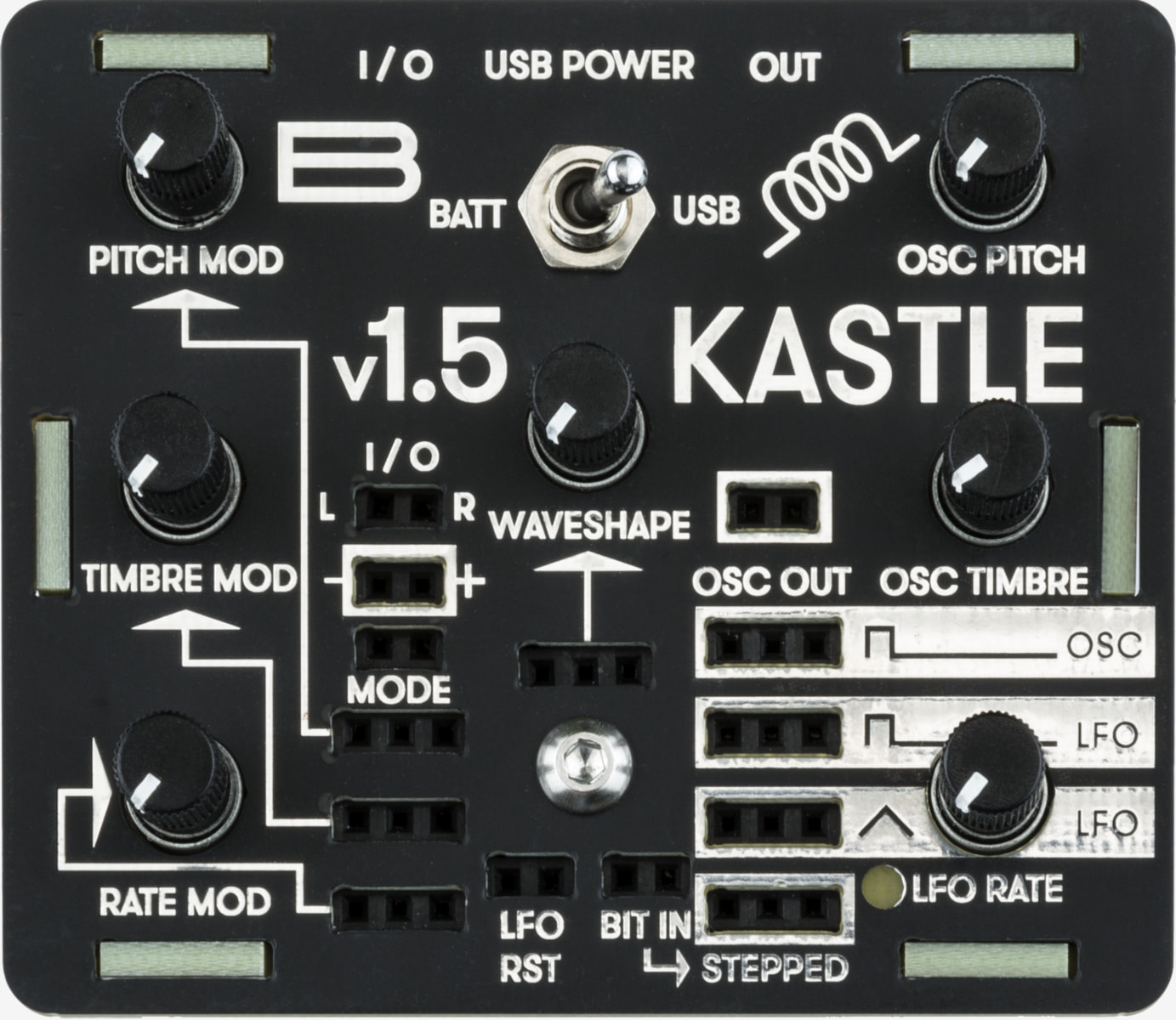 bastl instruments  kastle 1.5　モジュラーシンセ