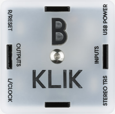 Bastl Instruments Klik | click to modular clock converter | front view