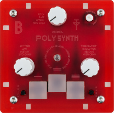 Bastl Instruments Trinity Poly Synth | digital polyphonic synthesizer | front view